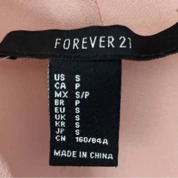 Forever 21 Sheer Pink Blush Maxi Duster Jacket Tie Front Small - Picture 5 of 11